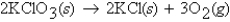 <strong>A 3.1-mol sample of KClO<sub>3</sub> was decomposed according to the equation How many moles of O<sub>2</sub> are formed assuming 100% yield?</strong> A) 2.1 mol B) 2.6 mol C) 3.1 mol D) 1.6 mol E) 4.7 mol