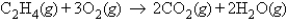 <strong>For the reaction if 5.5 mol of CO<sub>2</sub> are produced, how many moles of O<sub>2</sub> were reacted?</strong> A) 3.6 mol B) 6.8 mol C) 8.2 mol D) 13.7 mol E) none of these