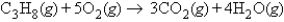 <strong>How many molecules of carbon dioxide will be formed if 2.21 g of propane is burned in the following reaction? </strong> A) molecules B) molecules C) molecules D) molecules E) molecules