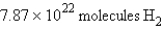<strong>In the reaction how many molecules of hydrogen are required to react with 3.66 g of nitrogen?</strong> A) B) C) D) E) none of these
