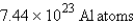 <strong>How many atoms of aluminum can be produced by the decomposition of 31.5 g of Al<sub>2</sub>O<sub>3</sub>? (Hint: Write and balance the equation first.)</strong> A) B) C) D) E) none of these