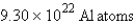<strong>How many atoms of aluminum can be produced by the decomposition of 31.5 g of Al<sub>2</sub>O<sub>3</sub>? (Hint: Write and balance the equation first.)</strong> A) B) C) D) E) none of these