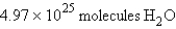 <strong>In the reaction how many molecules of water can be produced starting with 19.8 kilograms of sodium hydroxide and excess Cl<sub>2</sub>?</strong> A) B) C) D) E) none of these
