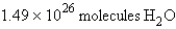 <strong>In the reaction how many molecules of water can be produced starting with 19.8 kilograms of sodium hydroxide and excess Cl<sub>2</sub>?</strong> A) B) C) D) E) none of these