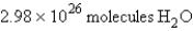 <strong>In the reaction how many molecules of water can be produced starting with 19.8 kilograms of sodium hydroxide and excess Cl<sub>2</sub>?</strong> A) B) C) D) E) none of these