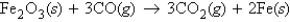 <strong>Fe<sub>2</sub>O<sub>3</sub> (molar mass = 159.7 g/mol) reacts with CO (molar mass = 28.0 g/mol) according to the equation When 185.5 g of CO reacts with excess Fe<sub>2</sub>O<sub>3</sub>, how many moles of Fe (iron) will be produced?</strong> A) 13.25 mol Fe B) 2.208 mol Fe C) 4.415 mol Fe D) 9.93 mol Fe E) 3.311 mol Fe