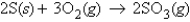 <strong>For the reaction if 5.42 g of S is reacted with 10.0 g of O<sub>2</sub>, how many grams of SO<sub>3</sub> will be produced?</strong> A) 27.1 g B) 6.77 g C) 16.7 g D) 13.5 g E) none of these