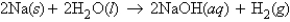 <strong>Sodium and water react according to the equation What number of moles of H<sub>2</sub> will be produced when 4.0 mol Na is added to 1.2 mol H<sub>2</sub>O?</strong> A) 0.6 mol B) 2.4 mol C) 2.0 mol D) 1.2 mol E) 8.0 mol