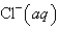 <strong>An aqueous solution of potassium chloride is mixed with an aqueous solution of sodium nitrate. The complete ionic equation contains which of the following species (when balanced in standard form)?</strong> A) B) C) D) E)