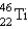 <strong>How many neutrons are there in one atom of ?</strong> A) 22 B) 24 C) 46 D) 68 E) none of these
