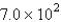 <strong>How many milliliters are in 0.070 L?</strong> A) 0.70 mL B) 7.0 mL C) mL D) mL E) mL