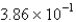 <strong>Convert: 38.6 L = _____________ mL.</strong> A) mL B) mL C) mL D) mL E) 3.86 mL
