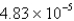 <strong>The number of milliliters in 0.0483 liter is</strong> A) mL B) 48.3 mL C) 4.83 mL D) 483 mL E) mL