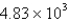 <strong>The number of milliliters in 0.0483 liter is</strong> A) mL B) 48.3 mL C) 4.83 mL D) 483 mL E) mL