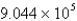 <strong>Convert: 904.4 mm = ______________ m.</strong> A) m B) m C) 9.044 m D) 90.44 m E) 0.9044 m