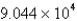 <strong>Convert: 904.4 mm = ______________ m.</strong> A) m B) m C) 9.044 m D) 90.44 m E) 0.9044 m