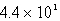 <strong>What is the result of the following multiplication expressed in scientific notation to the correct number of significant figures? (5.46 x 10<sup>3</sup>)(8.0 x 10<sup>-3</sup>)</strong> A) B) C) D) E)