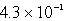 <strong>What is the result of the following multiplication expressed in scientific notation to the correct number of significant figures? (5.46 x 10<sup>3</sup>)(8.0 x 10<sup>-3</sup>)</strong> A) B) C) D) E)