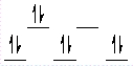 <strong>A complex ion is a square planar complex. It has a d<sup>8</sup> electron configuration. What is the most reasonable d orbital scheme for this complex?</strong> A) B) C) D) E)