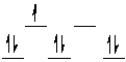 <strong>Which of the following crystal field diagrams is correct for Co(CN)<sub>6</sub><sup>4-</sup>, where CN<sup>-</sup> is a strong-field ligand?</strong> A) B) C) D) E) none of these