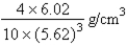 <strong>Pure rubidium crystallizes in a body-centered cubic lattice; the edge length of the unit cell is 562 pm. What is the density of rubidium in grams per cubic centimeter?</strong> A) B) C) D) E)