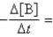 <strong>Calculate the value of k<sub>2</sub> where Rate =   K<sub>2</sub>[B]<sup>2</sup></strong> A) 0.75 L/mol • s B) 2.2 L/mol • s C) 0.21 L/mol • s D) 1.9 L/mol • s E) none of these <div style=padding-top: 35px> 