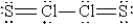 <strong>When molten sulfur reacts with chlorine gas, a vile-smelling orange liquid forms that is found to have the empirical formula SCl. Which of the following could be the correct Lewis structure for this compound?</strong> A) B) C) D) E)