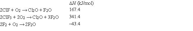 <strong>At 25°C, the following heats of reaction are known: At the same temperature, calculate ΔH for the following reaction: </strong> A) -217.5 kJ/mol B) -108.7 kJ/mol C) +217.5 kJ/mol D) -130.2 kJ/mol E) none of these