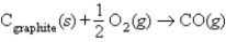 <strong>Choose the correct equation for the standard enthalpy of formation of CO(g), where ΔH°<sub>f</sub> for CO = -110.5 kJ/mol.</strong> A) C<sub>graphite</sub>(s) + CO<sub>2</sub>(g) → 2CO(g), ΔH° = -110.5 kJ B) C<sub>graphite</sub>(s) + O(g) → CO(g), ΔH° = -110.5 kJ C) 2C<sub>graphite</sub>(s) + O<sub>2</sub>(g) → 2CO(g), ΔH° = -110.5 kJ D) , ΔH° = -110.5 kJ E) CO(g) → C<sub>graphite</sub>(s) + O(g), ΔH° = -110.5 kJ