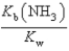 <strong>What is the equilibrium constant for the following reaction? NH<sub>4</sub><sup>+</sup> + OH<sup>-</sup> NH<sub>3</sub> + H<sub>2</sub>O</strong> A) B) C) D) E)