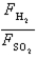 <strong>Samples of the gases H<sub>2</sub>(g) and SO<sub>2</sub>(g) have equal masses and are at the same temperature and pressure. Calculate the following: The ratio of the forces per wall impact .</strong> A) 5.6 B) 0.18 C) 1.0 D) 32 E) 180