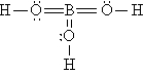 <strong>The Lewis structure for H<sub>3</sub>BO<sub>3</sub> is</strong> A)   B)   C)   D)   E)   <div style=padding-top: 35px> 