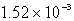 <strong>The molar solubility of PbI<sub>2</sub> is 1.52 \times 10<sup>-</sup><sup>3 </sup>M.Calculate the value of K<sub>sp</sub> for PbI<sub>2</sub>.</strong> A) B) C) D) E)none of these