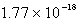 <strong>The solubility of silver phosphate,Ag<sub>3</sub>PO<sub>4,</sub> at 25°C is 1.60 \times 10<sup>-</sup><sup>5</sup> mol/L.What is the K<sub>sp</sub> for the silver phosphate at 25°C?</strong> A) B) C) D) E)none of these