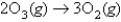 <strong>The average rate of disappearance of ozone in the reaction is found to be atm over a certain interval of time.What is the rate of appearance of during this interval?</strong> A) atm/s B) atm/s C) atm/s D) <sup> </sup>atm/s E) atm/s