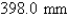 <strong>Convert 0.3980 m to mm.</strong> A) B) C) D) E)