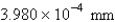 <strong>Convert 0.3980 m to mm.</strong> A) B) C) D) E)