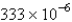 <strong>Express the number 0.000333 in scientific notation.</strong> A) B) C) D) E)