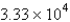 <strong>Express the number 0.000333 in scientific notation.</strong> A) B) C) D) E)