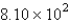<strong>Express the number 0.0810 in scientific notation.</strong> A) B) C) D) E)