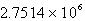 <strong>Convert 2751.4 g to mg.</strong> A)2.7514 mg B)27.514 mg C)275.14 mg D) mg E) mg