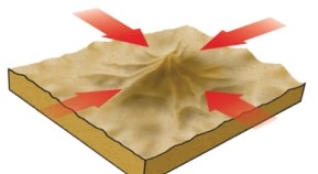 <strong>As a result of multidirectional winds,what type of dune is represented in the following image? </strong> A) star B) reversing C) parabolic D) transverse E) dome