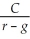 <strong>Which of the following statements regarding growing perpetuities is FALSE?</strong> A)We assume that r < g for a growing perpetuity. B)PV of a growing perpetuity = C)To find the value of a growing perpetuity one cash flow at a time would take forever. D)A growing perpetuity is a cash flow stream that occurs at regular intervals and grows at a constant rate forever.