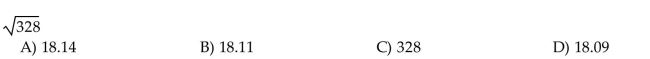 Find the square root, rounded to hundredths if necessary.