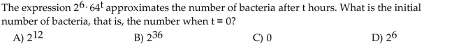 Leave the answer in exponential notation.