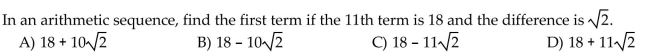 If the following is part of a geometric sequence, find the missing terms.