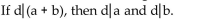 Classify as true or false, assuming that a, b, c, and d are whole numbers an