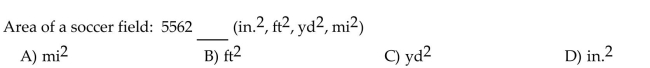 Choose the most reasonable unit of measure.