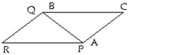 Solve. Consider the isosceles triangles ABC and PQR. If side AB is glued to side PQ, what type of quadrilateral is formed?