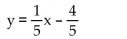 <strong>Solve and graph. 5x - 25y = 20 </strong> A)Consistent and independent B)Consistent and dependent C)Inconsistent and independent D)Inconsistent and dependent